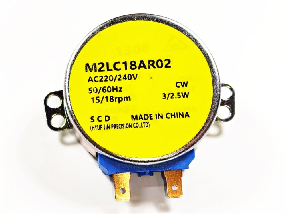 MİKRODALGA SENKRON MOTOR 220V 3-2,5W 15/18RPM