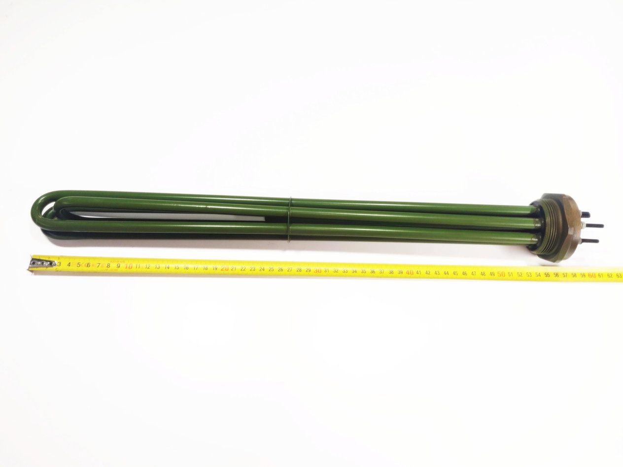 Özel Üretim Teflon Kaplamalı Isıtıcı Rezistans 2inç 316CR 55cm 15KW Trifaze