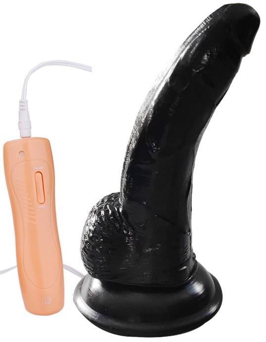 Anal Ve Vajina Belden Bağlamalı Siyah Dildo 16 Cm 10 Mod Titreşim Penis Takma Kemerli Zenci Vibratör