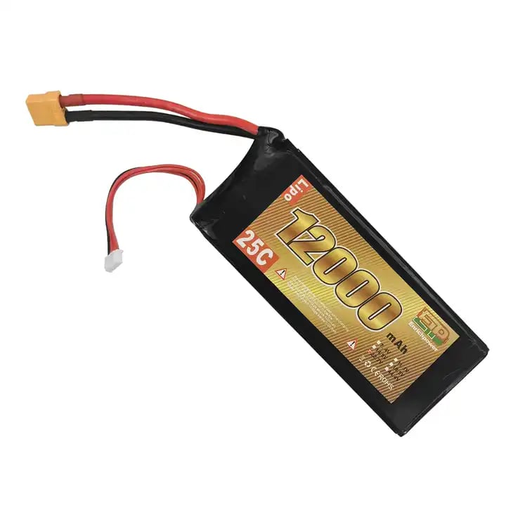10000 mAh 25C 6S 22.2V BataryaOkcell12000 mAh 25C 6S 22.2V Batarya