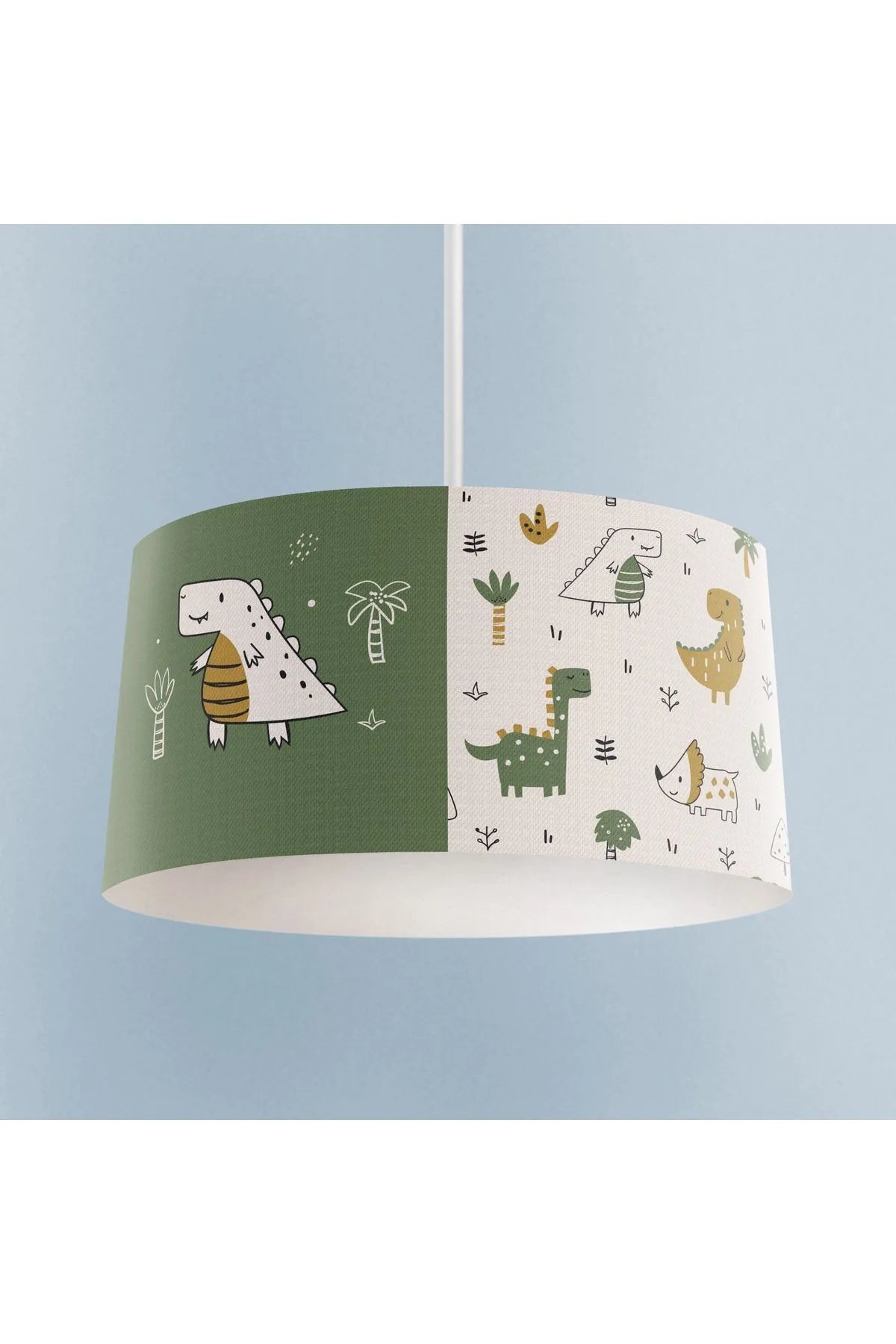 Cute Dinosaur And Animals Patterned Children's Room Pendant Lamp Chandelier Tlav-311