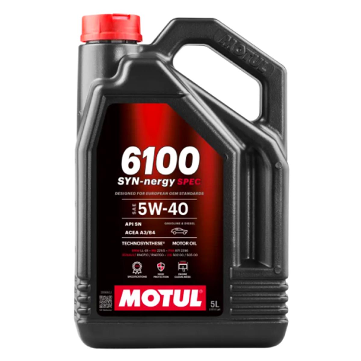 6100 SYN-NERGY SPEC 5W-40 5Lt