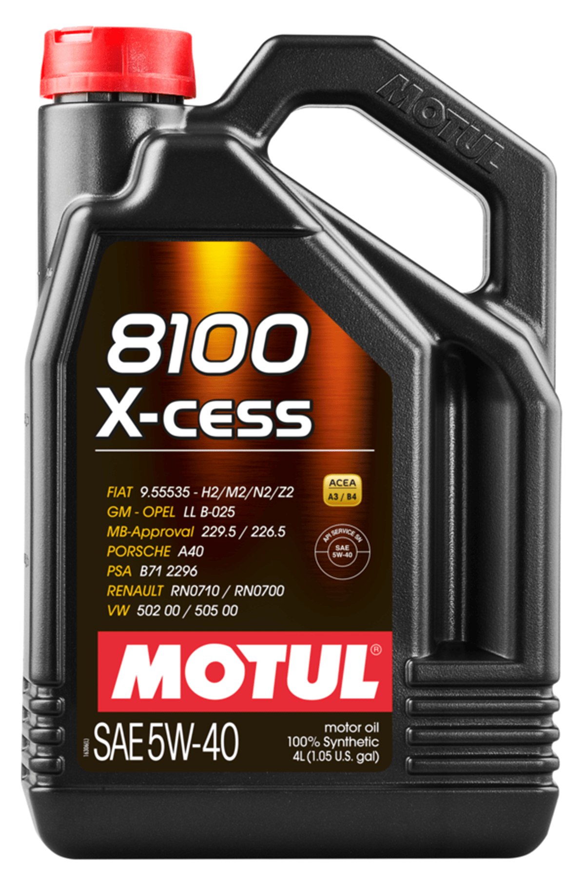 8100 X-CESS 5W40 4Lt