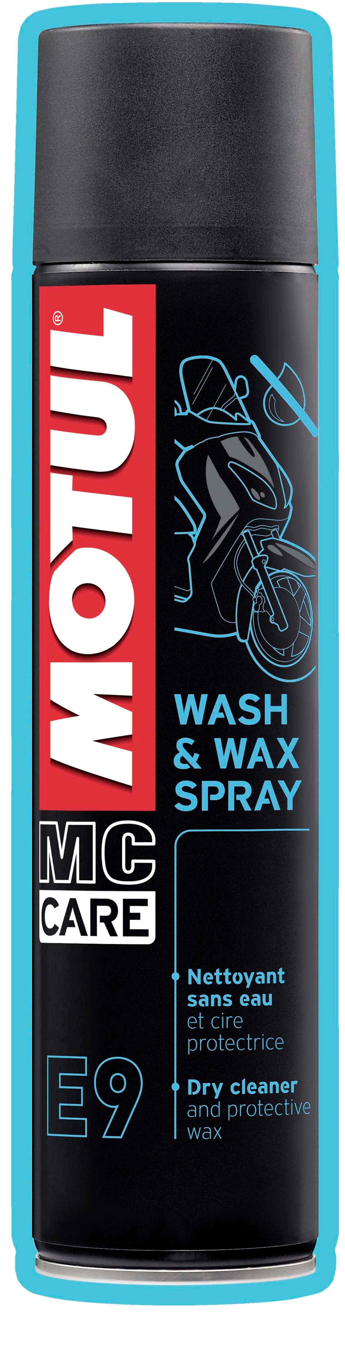 E9 WASH & WAX SPRAY 0.400Lt