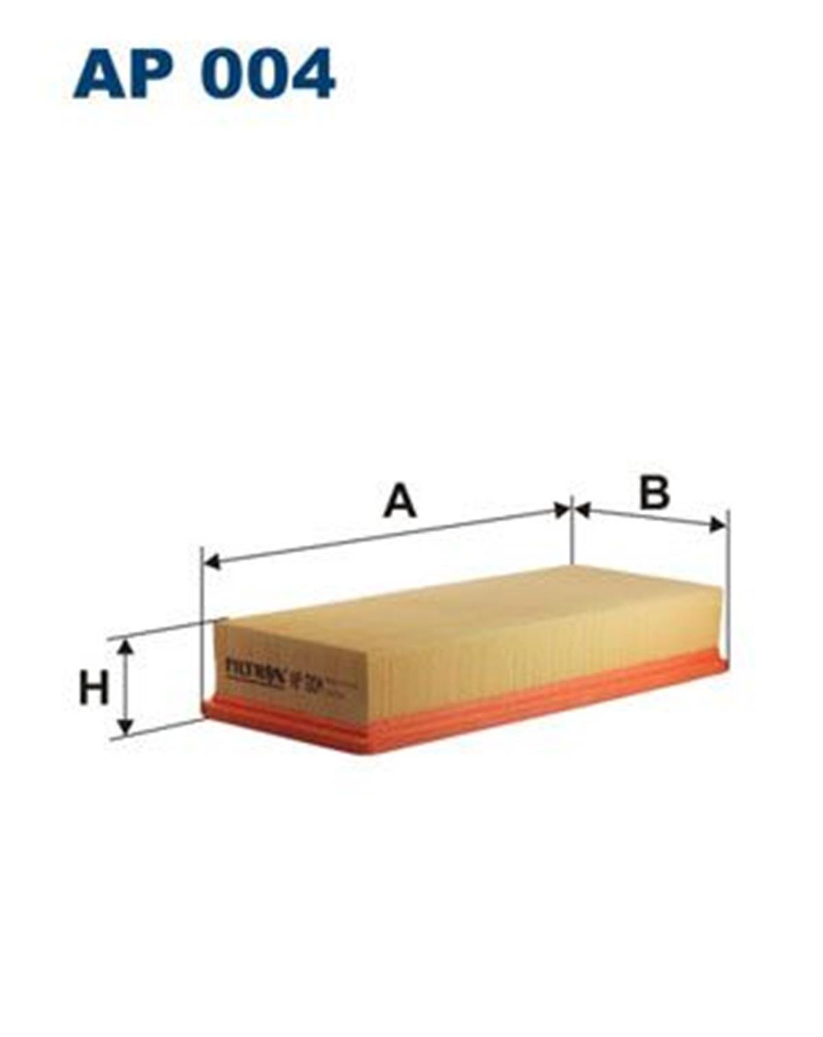 FILT AP 004 HAVA FILTRESI E29L
