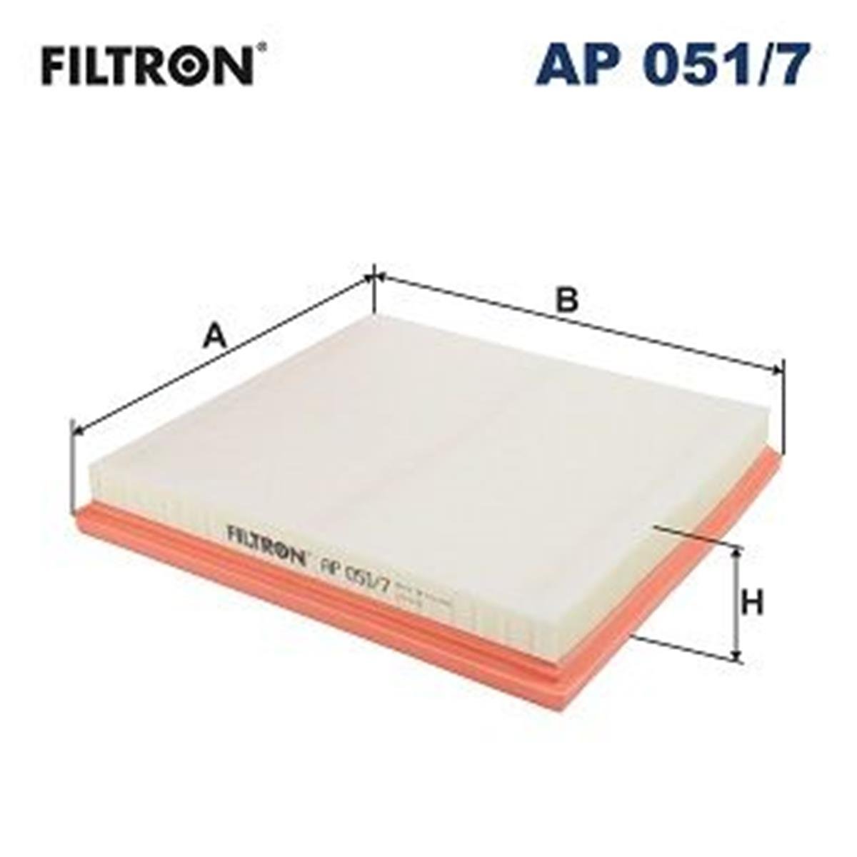 FILT AP 051/7 HAVA FILTRESI 