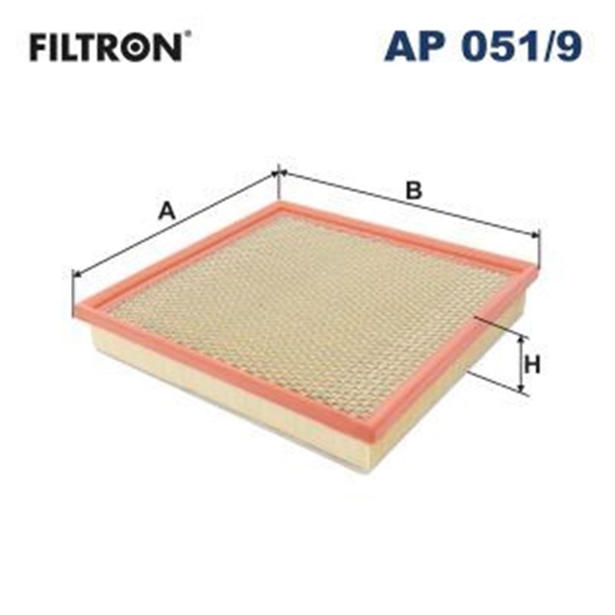 FILT AP 051/9 HAVA FILTRESI 