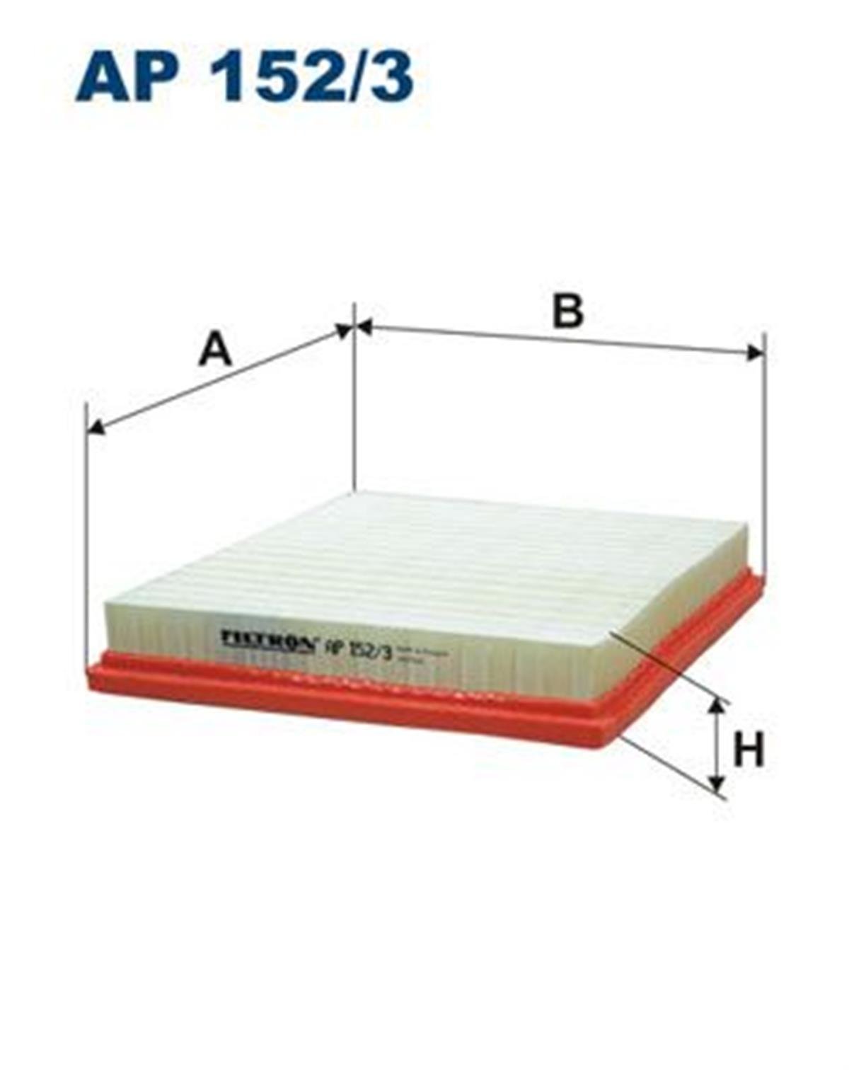 FILT AP 152/3 HAVA FILTRESI 