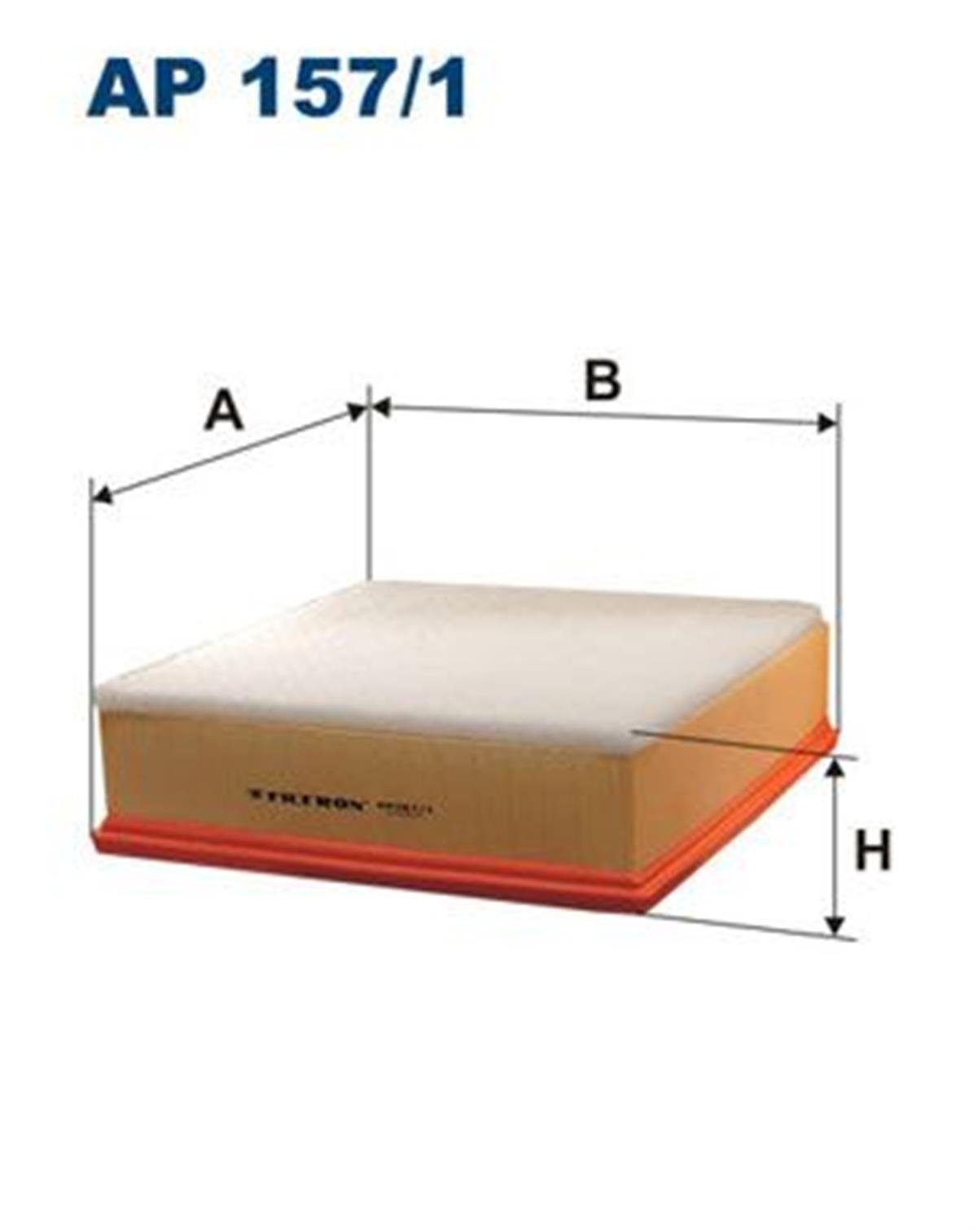 FILT AP 157/1 HAVA FILTRESI 