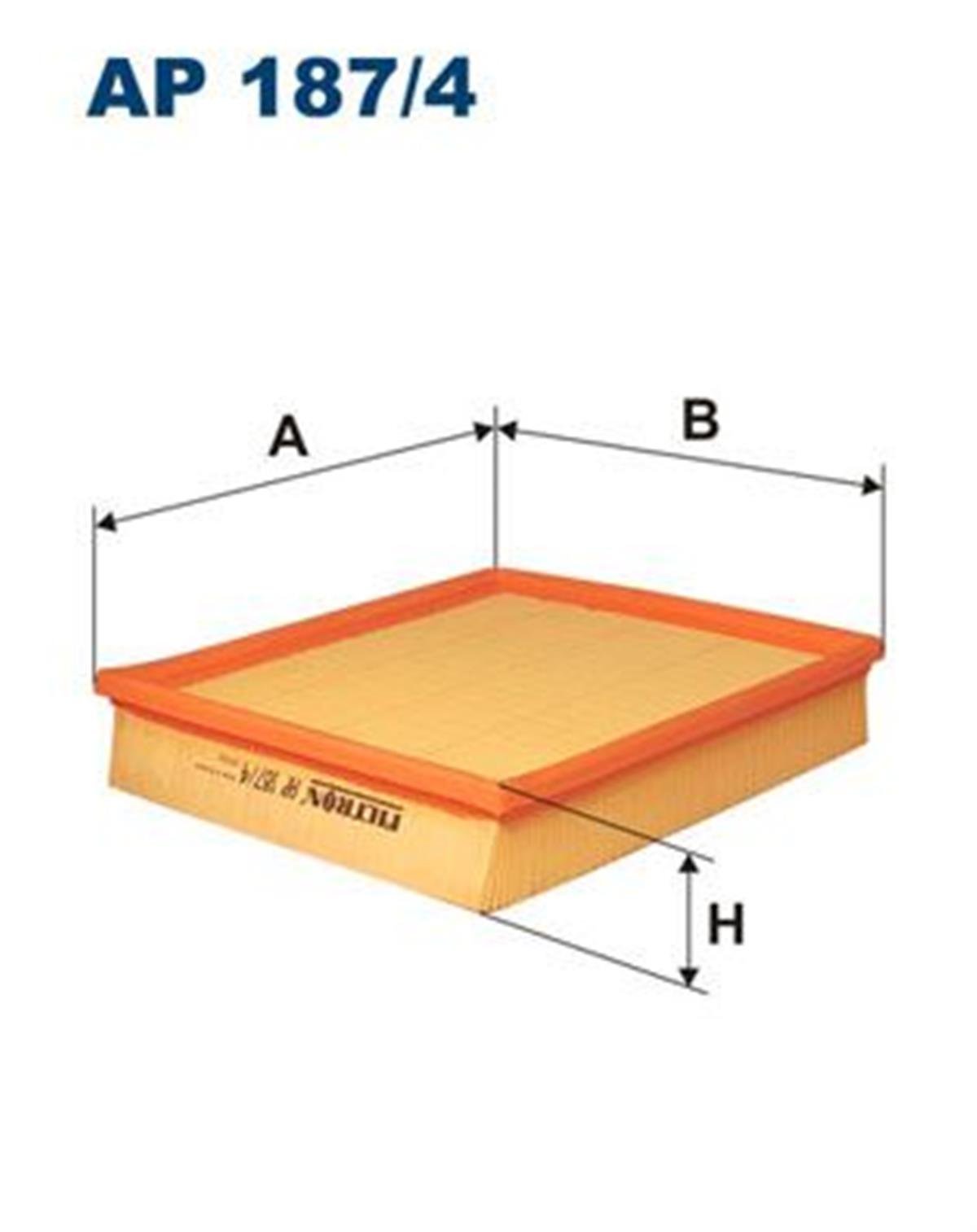 FILT AP 187/4 HAVA FILTRESI 