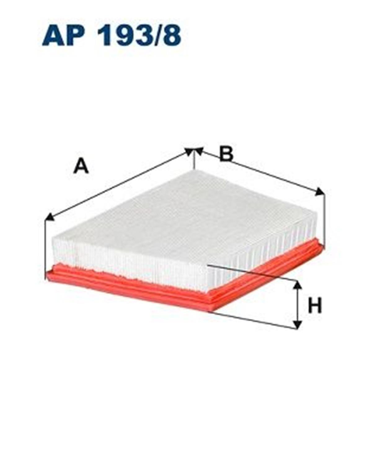 FILT AP 193/8 HAVA FILTRESI 
