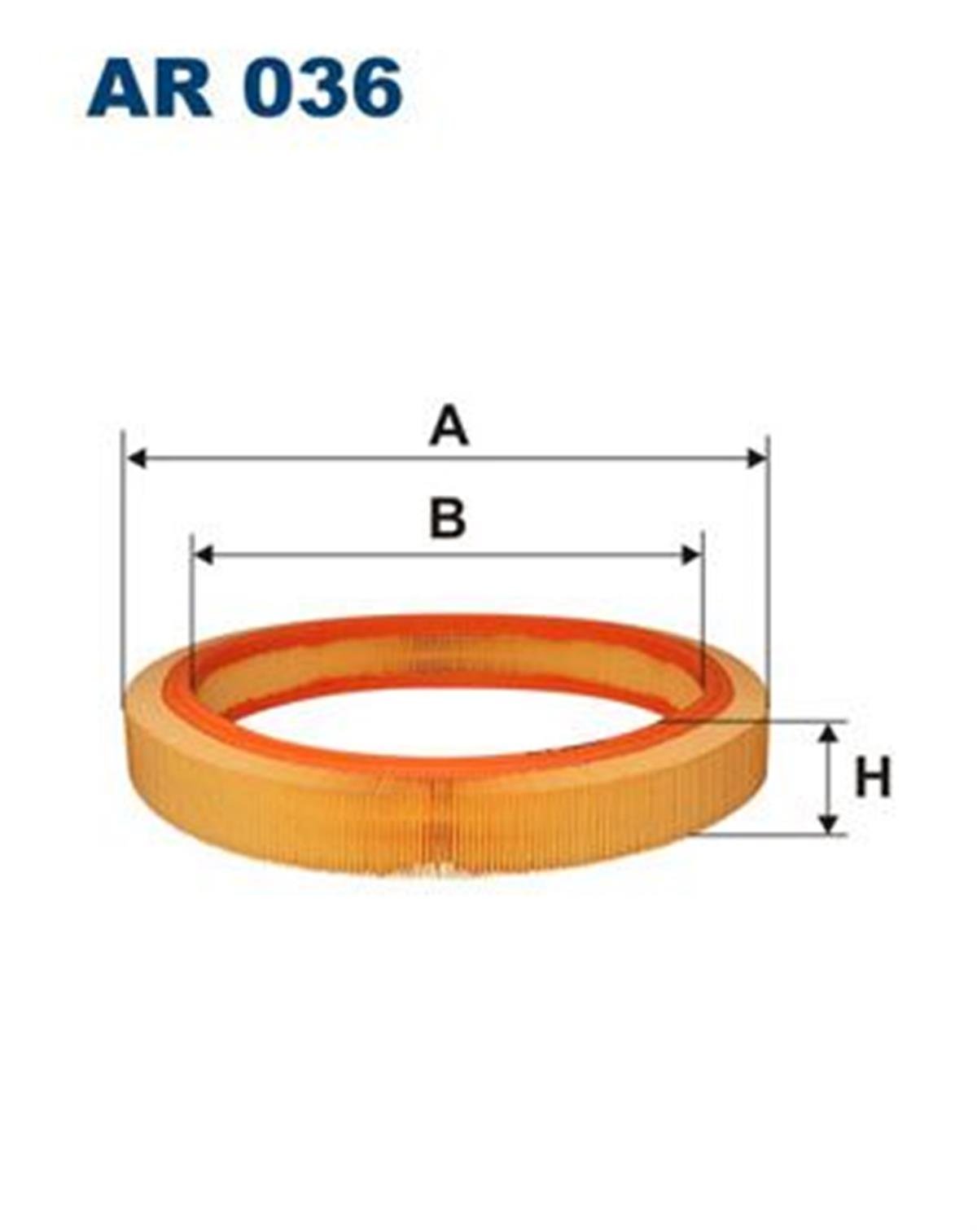 FILT AR 036 HAVA FILTRESI LX61-E172L-ENJEKTÖRLÜ