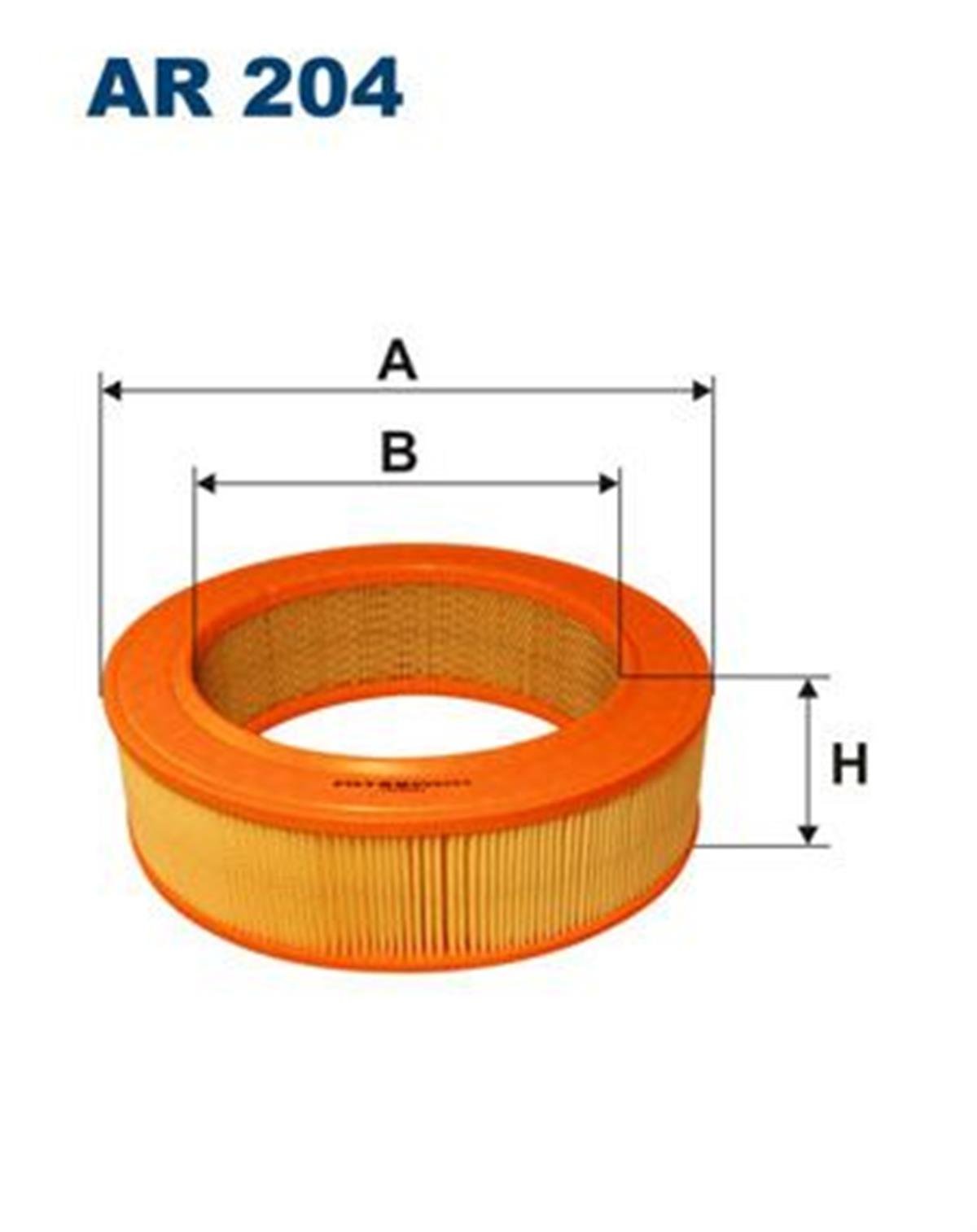 FILT AR 204 HAVA FILTRESI E87L01