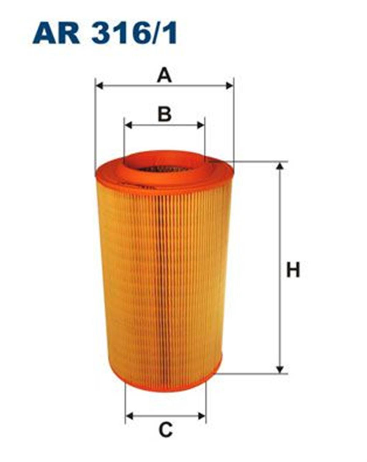 FILT AR 316/1 HAVA FILTRESI 