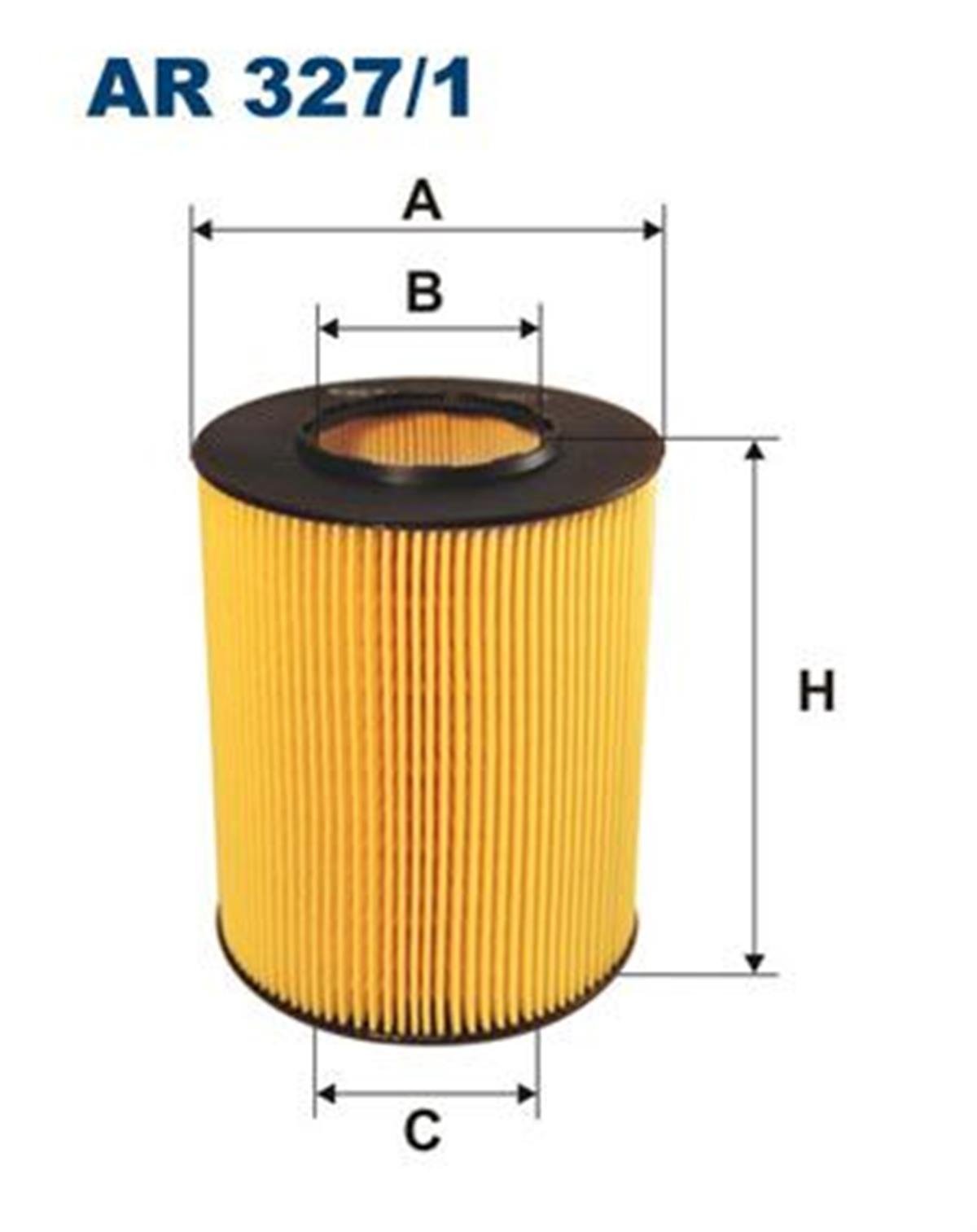 FILT AR 327/1 HAVA FILTRESI 
