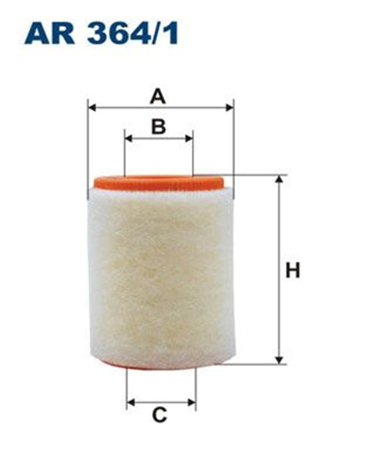 FILT AR 364/1 HAVA FILTRESI 