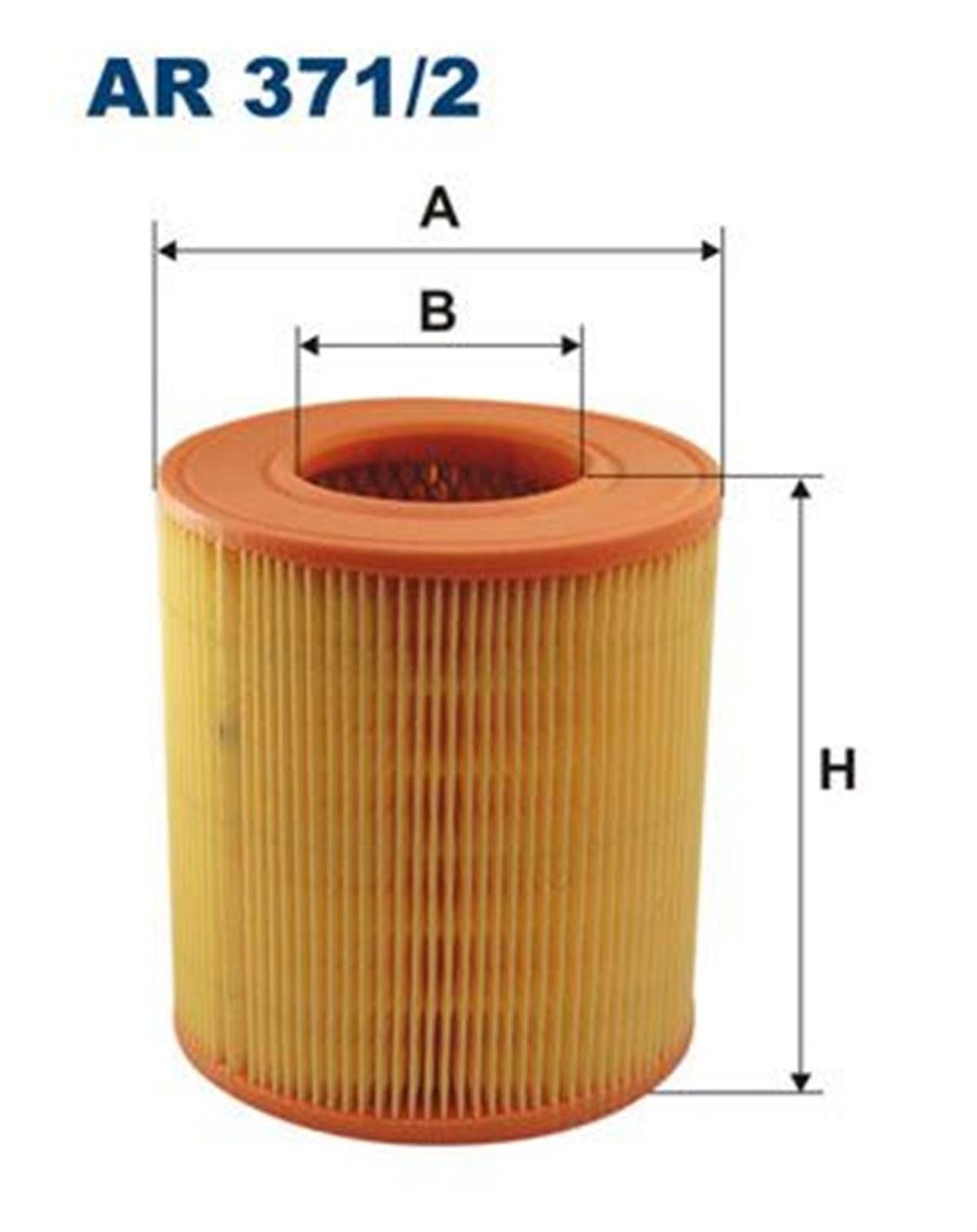 FILT AR 371/2 HAVA FILTRESI E670L-LX 1253   (SILINDIR)