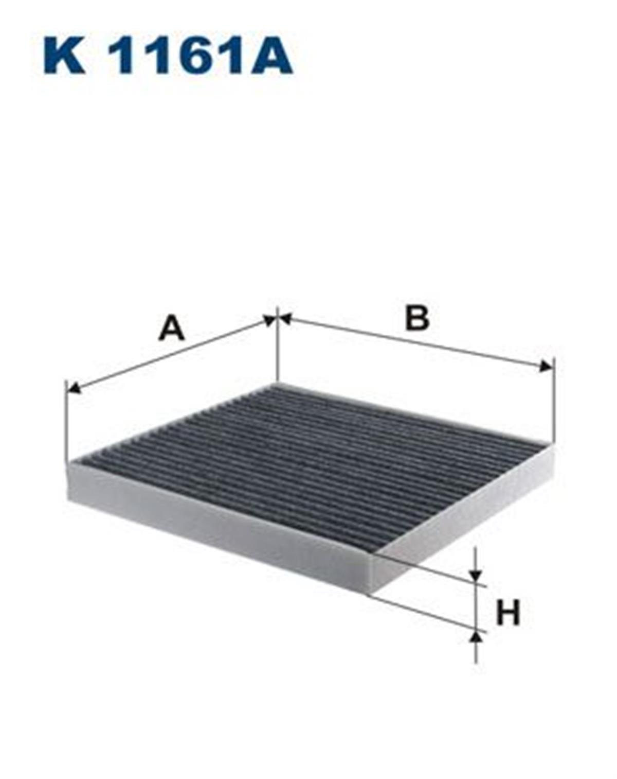 FILT K 1161A POLEN FILTRESI KARBON : SOFT TIP