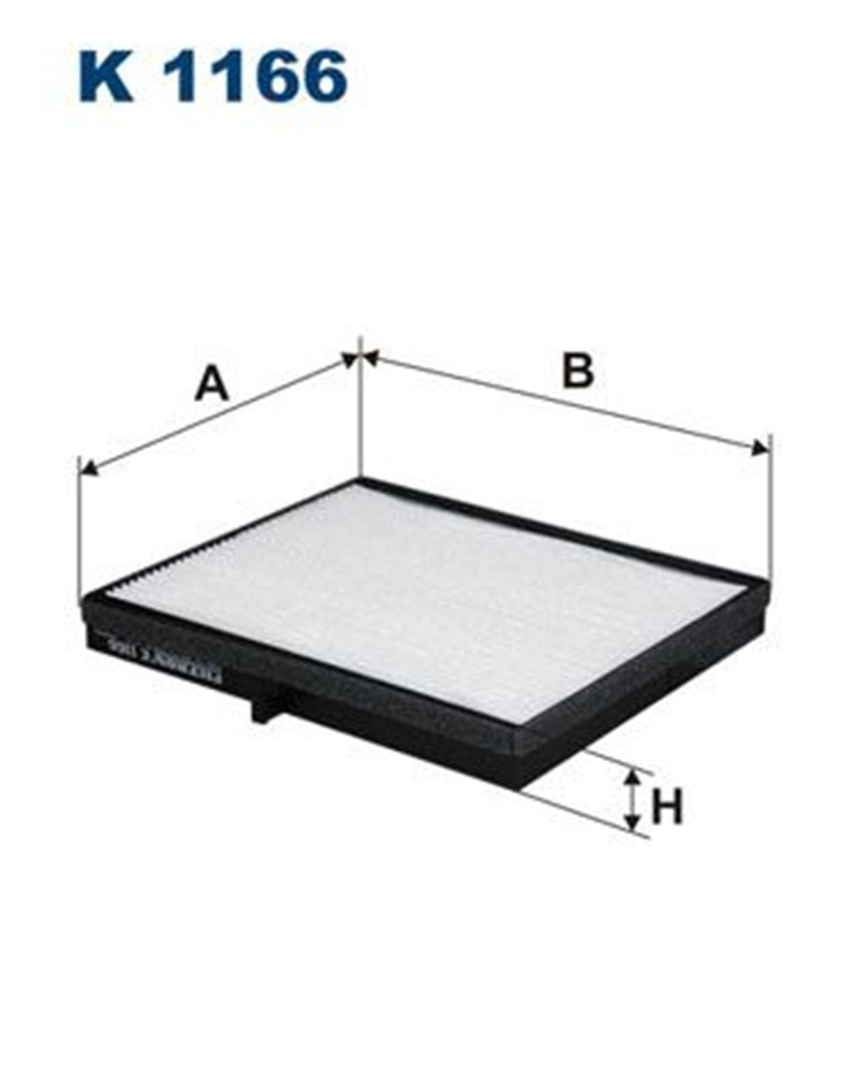 FILT K 1166 POLEN FILTRESI KARBONSUZ