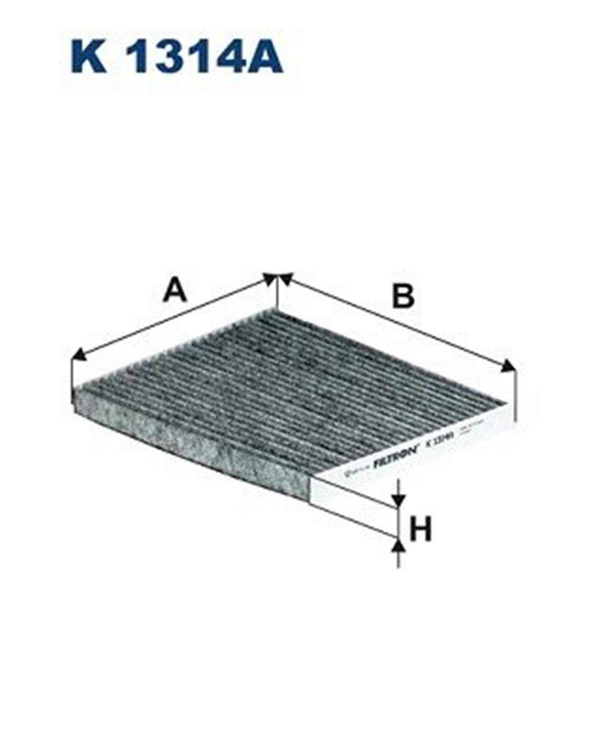 FILT K 1314A POLEN FILTRESI KLIMA FILTRESI TEK PARÇA
