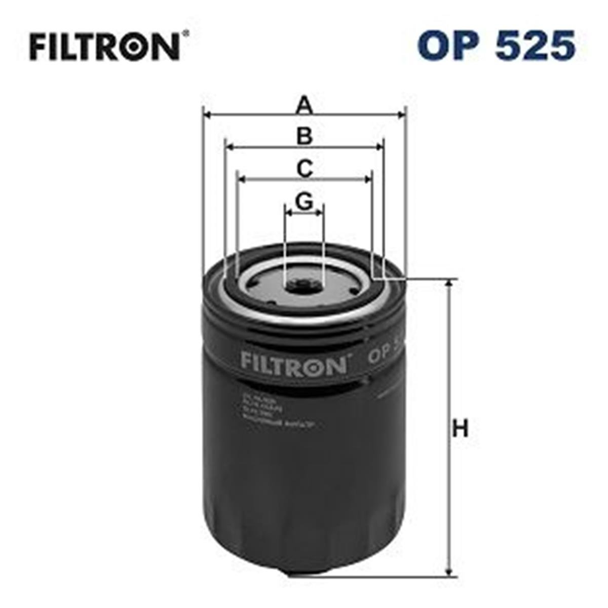 FILT OP 525 YAG FILTRESI H17W18