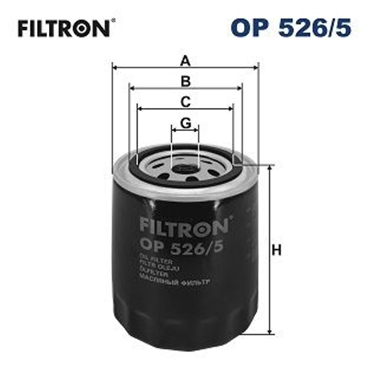 FILT OP 526/5 YAG FILTRESI OC485 / LS214