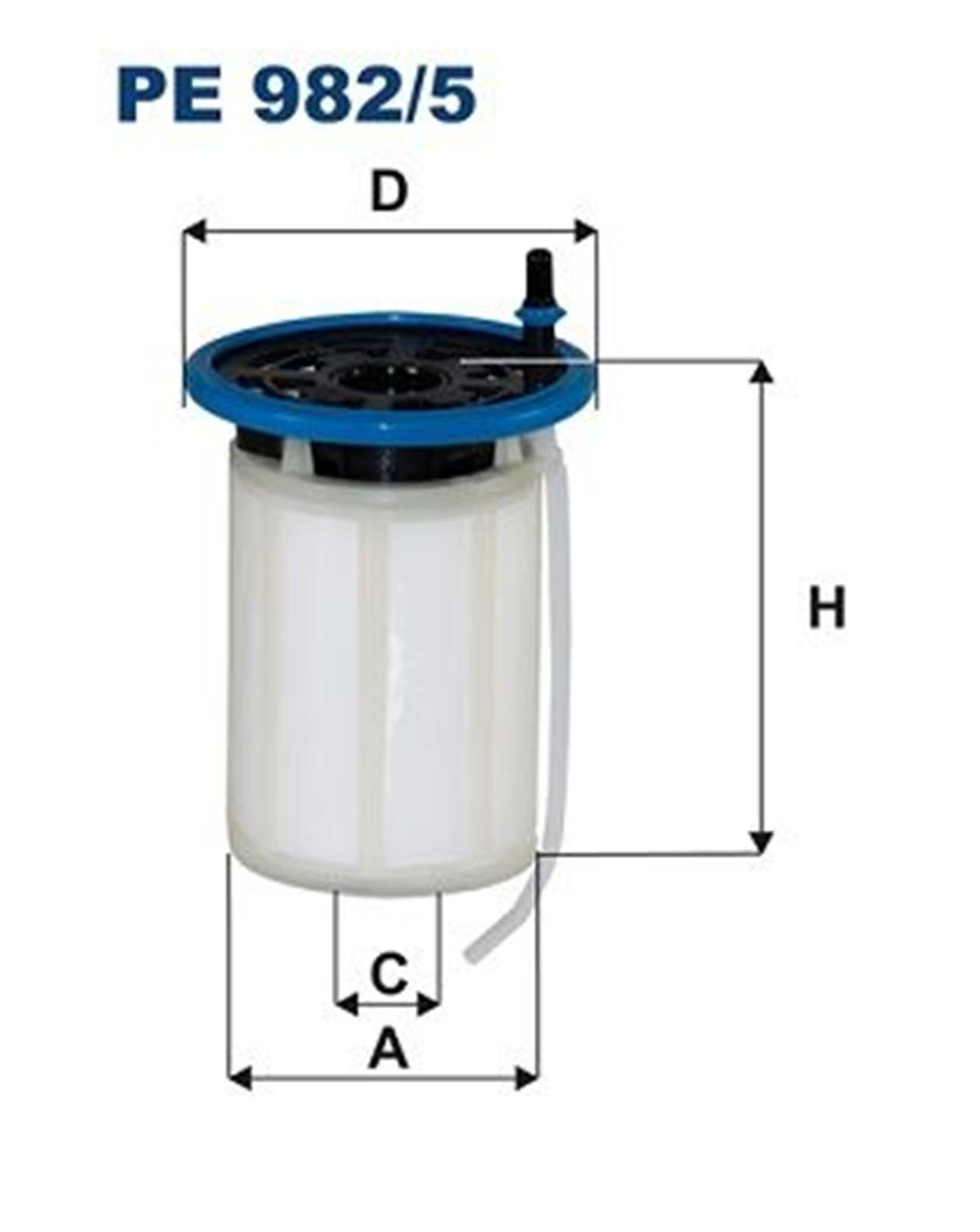FILT PE 982/5 YAKIT FILTRESI MAZOT FILTRESI