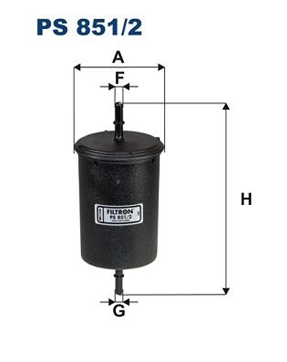 FILT PS 851/2 YAKIT FILTRESI BENZIN FILTRESI