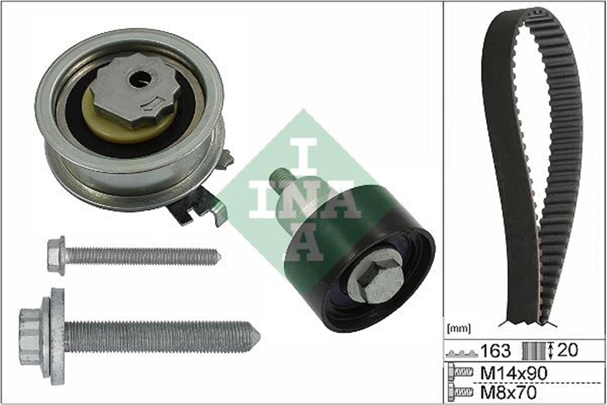 INA 530059211 EKSANTRIK TRIGER SETI (YENI KOD) GOLF VII JETTA IV PASSAT POLO SCIROCCO SHARAN TIGUAN TOURAN MII CIT