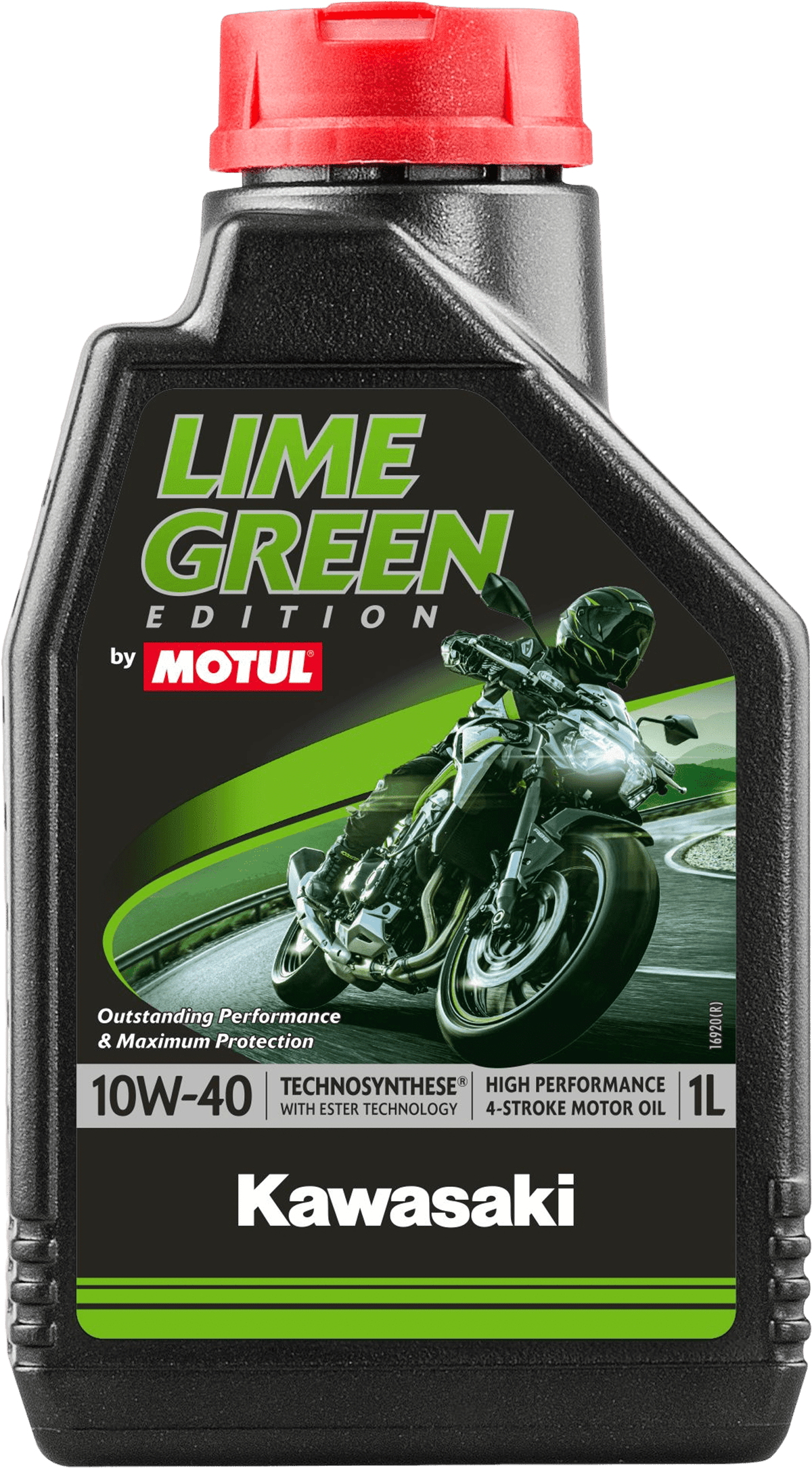 KAWASAKI LIME GREEN BY MOTUL 10W40 1Lt