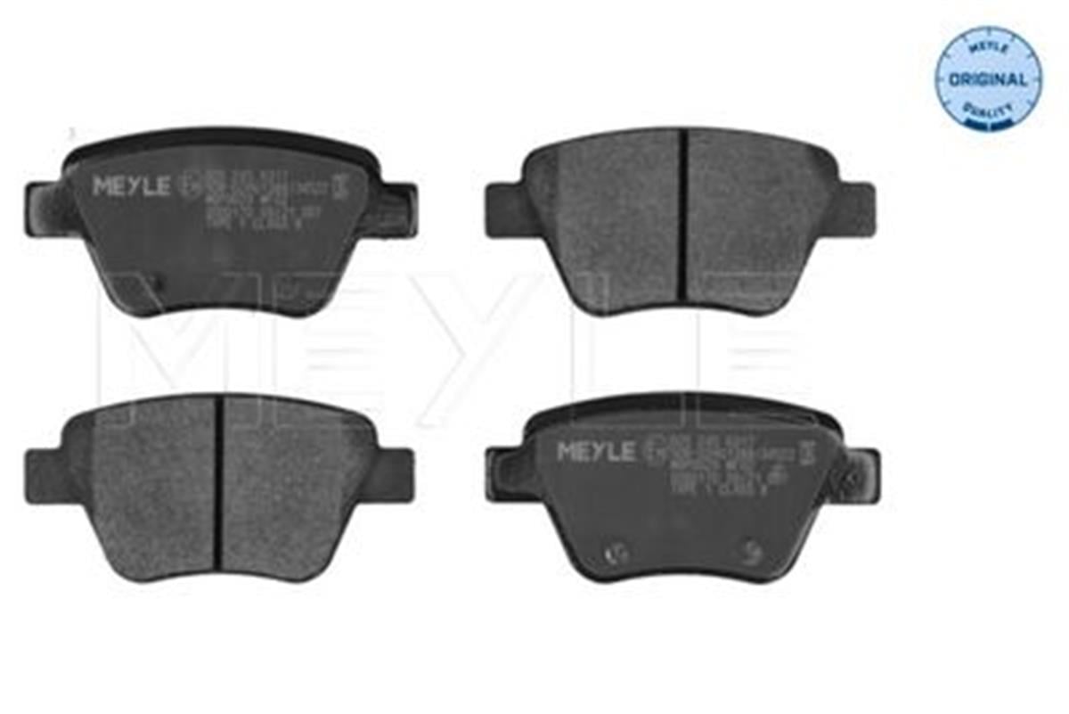 Meyle 0252456317 FREN BALATASI VW GOLFVI,JETTAIII CADDY ARKA 2010-