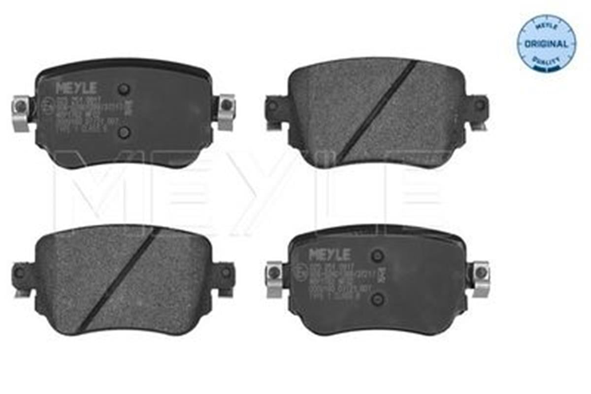 Meyle 0252510917 FREN BALATASI VW CADDY OCTAVİA A1 ARKA 2015-