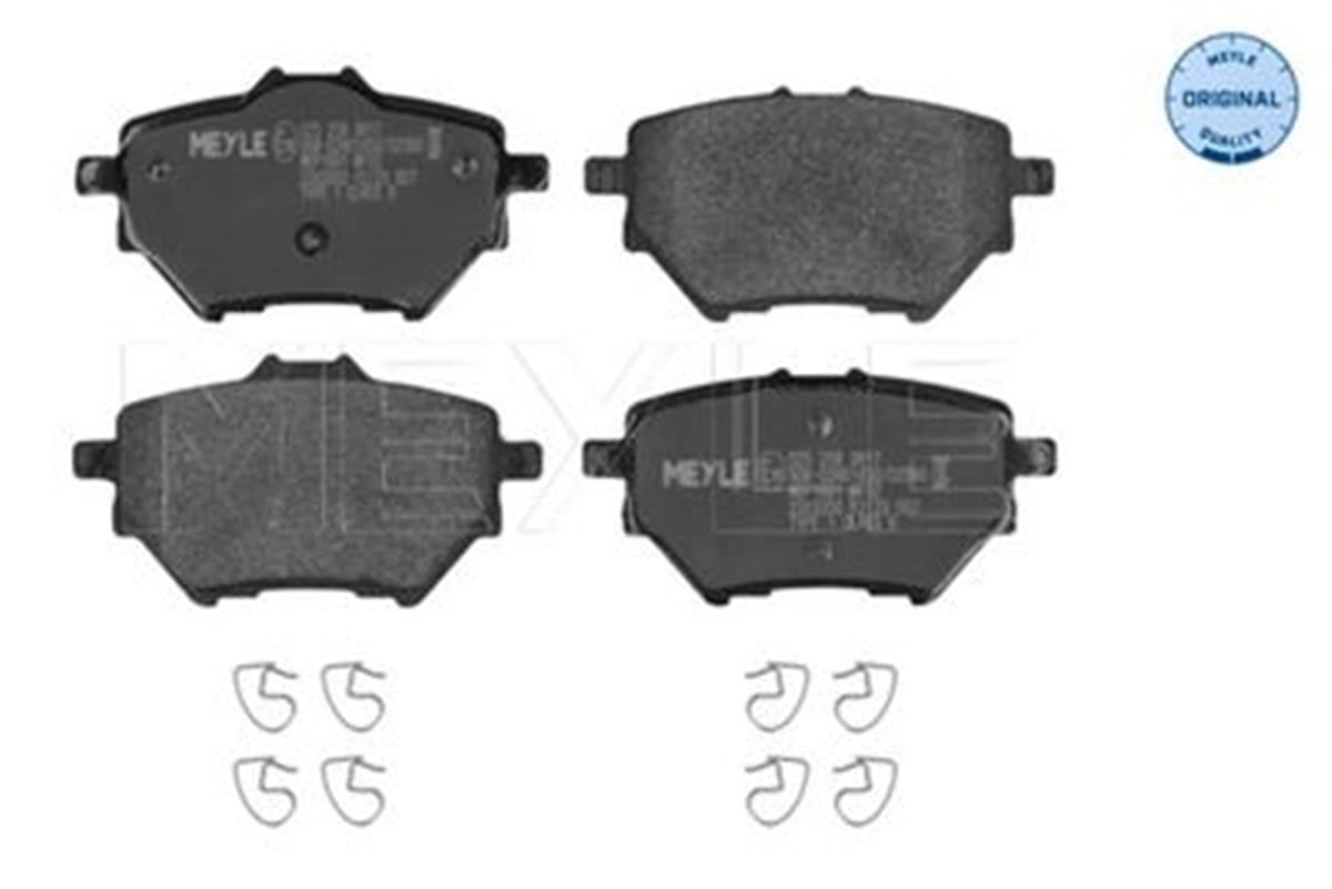 Meyle 0252583917 FREN BALATASI OPEL ASTRA L / COMBO E / GRANDLAND X (268MM) ARKA