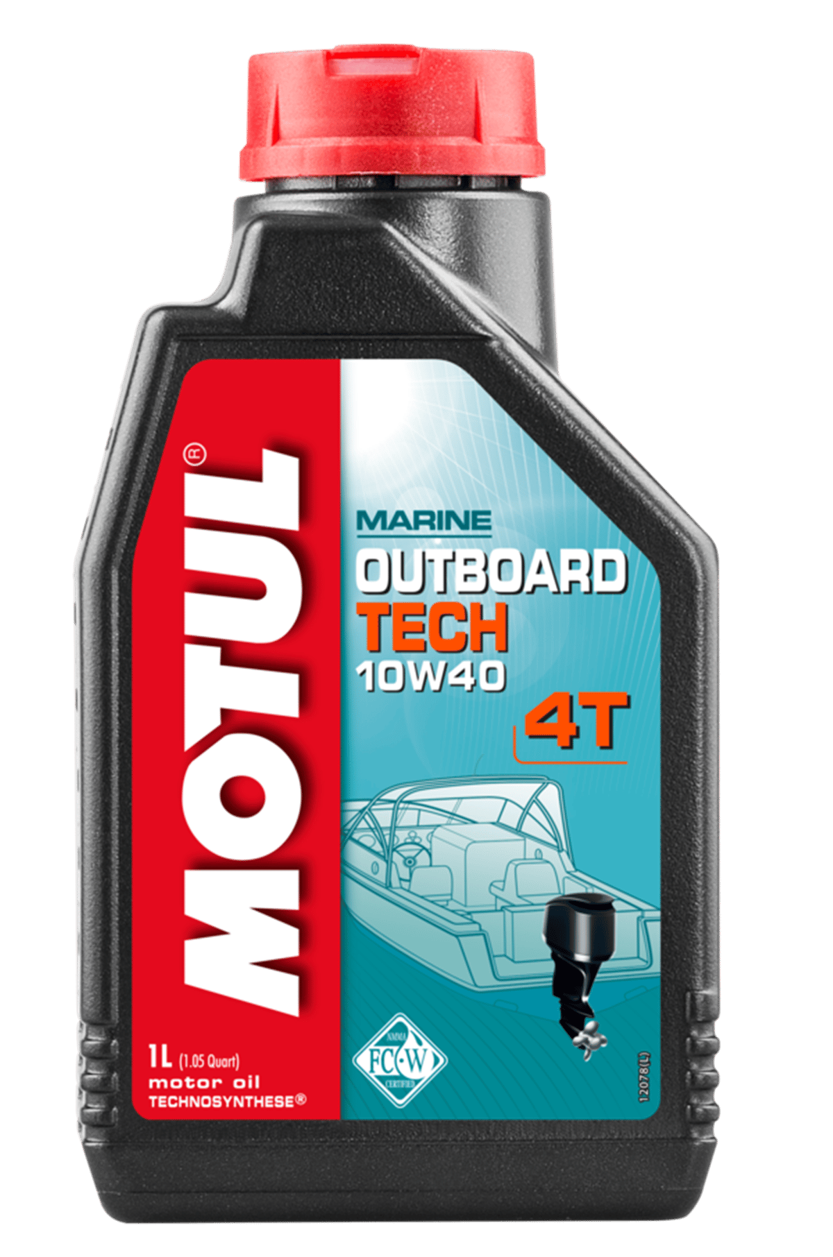 OUTBOARD TECH 4T 10W40 1Lt