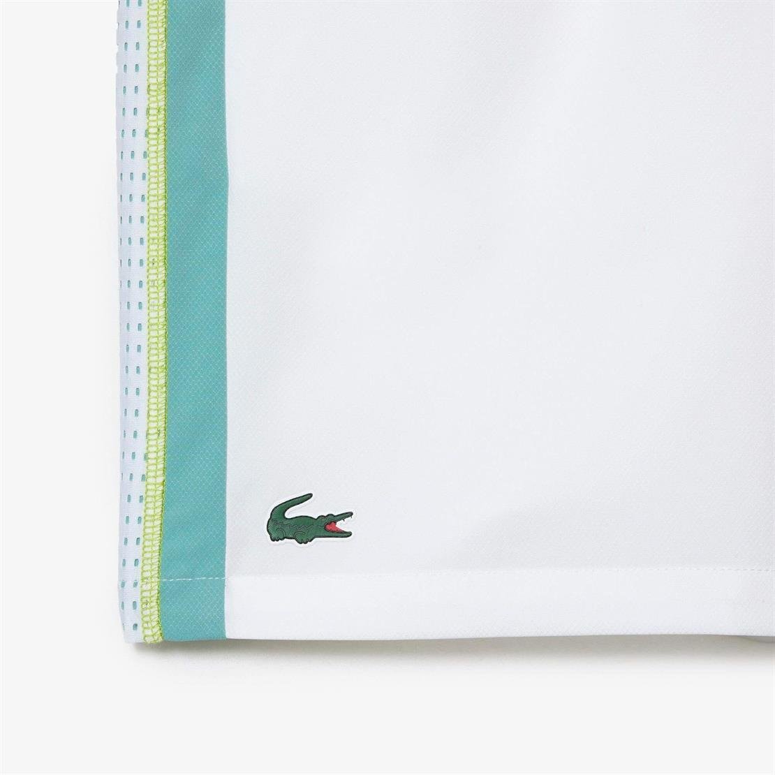 Lacoste Lacoste Regular Fit Renk Bloklu Erkek Antreman Şortu