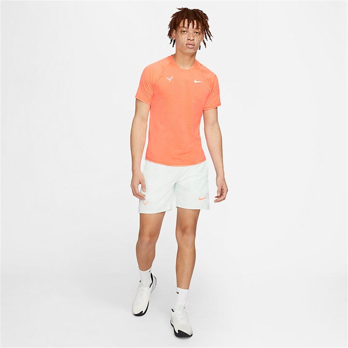 NikeNike Court Rafa Challenger SS Crew Erkek Tenis Tişortü