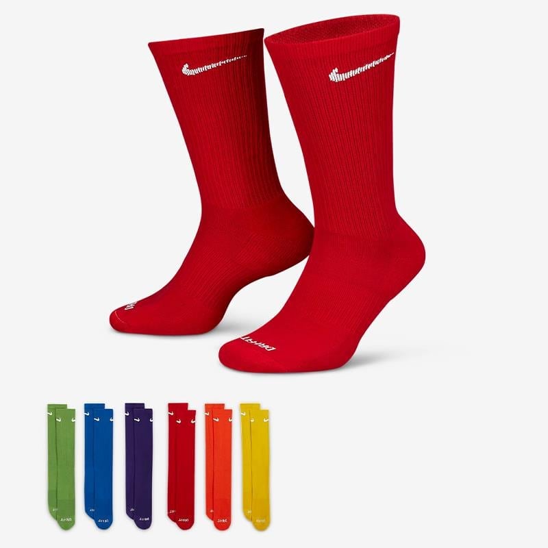 Nike Everyday Plus Cushioned Crew 6lı Antrenman Çorapları