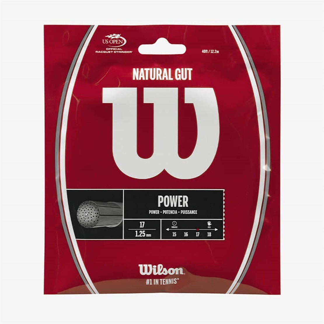 Wilson Natural Gut 1.25 (Doğal Bağırsak) 12m Tekli Kordaj