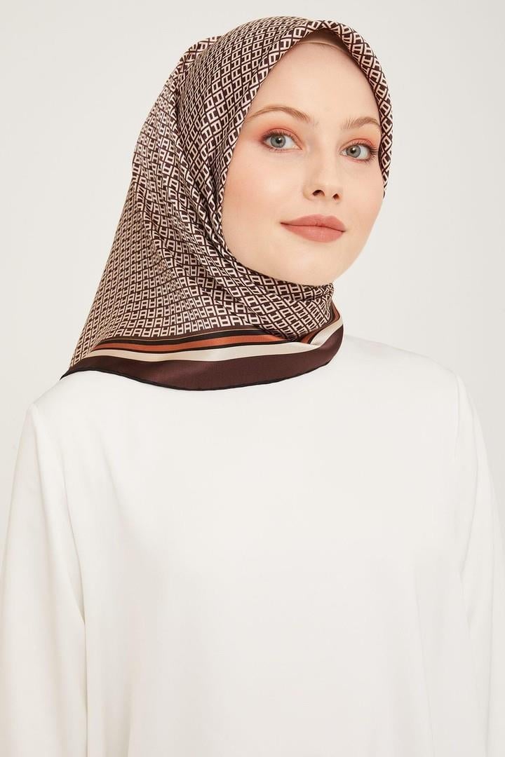 Armine İpek Eşarp 9026D-31 - 2023 Kış İpek Twill