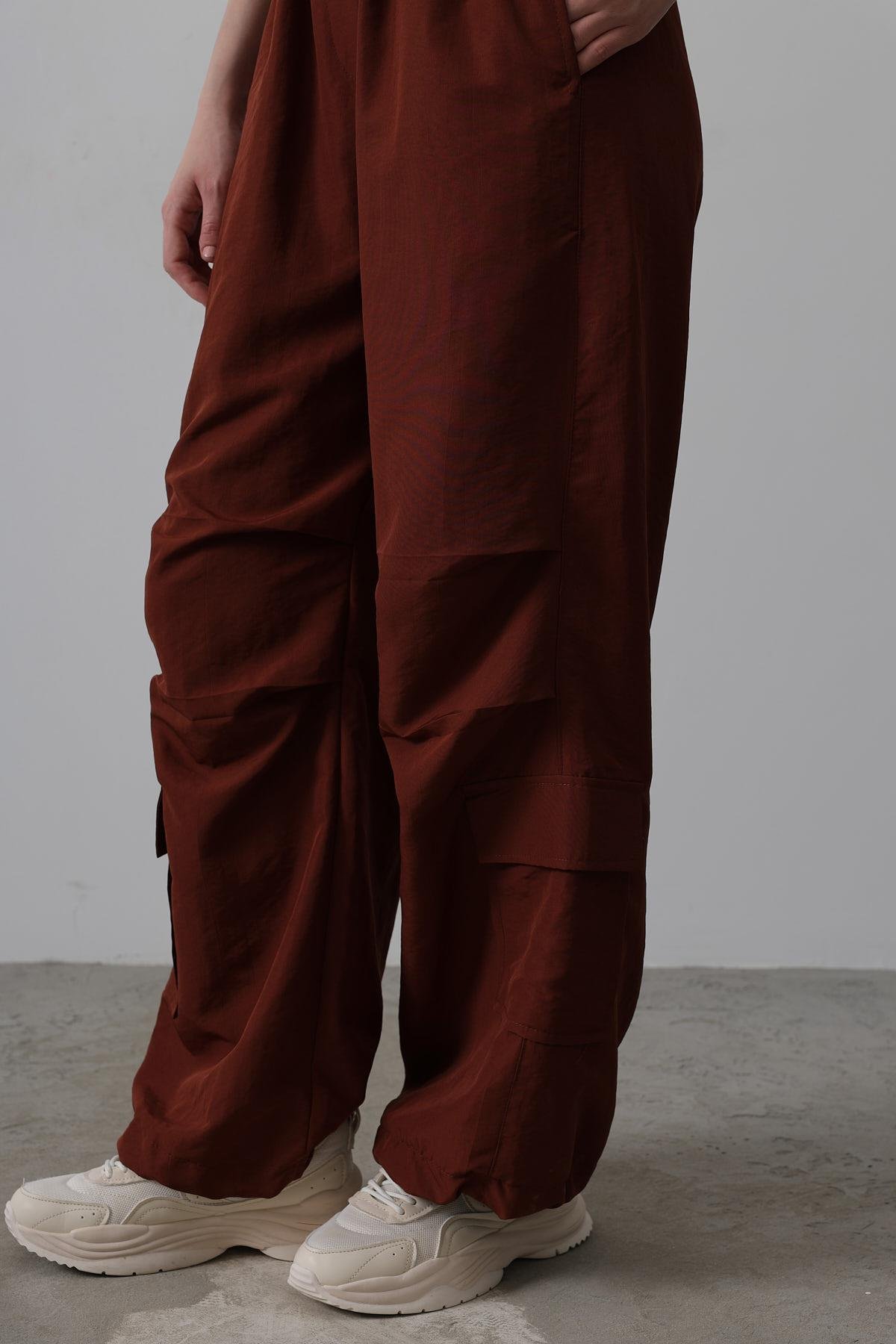 Paraşüt Cargo Pantolon - Kahve