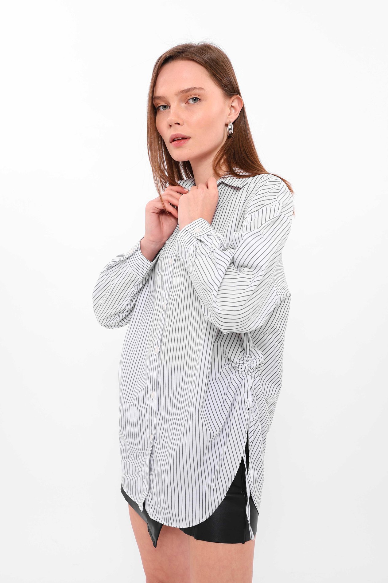 Striped Shirt Black
