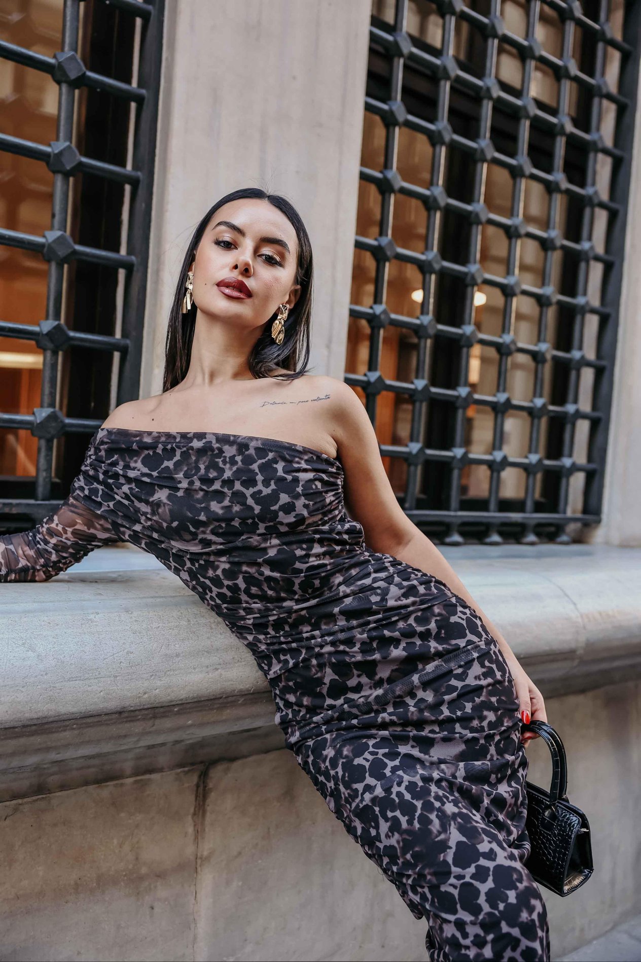 ELBİSE - LEOPAR DESEN