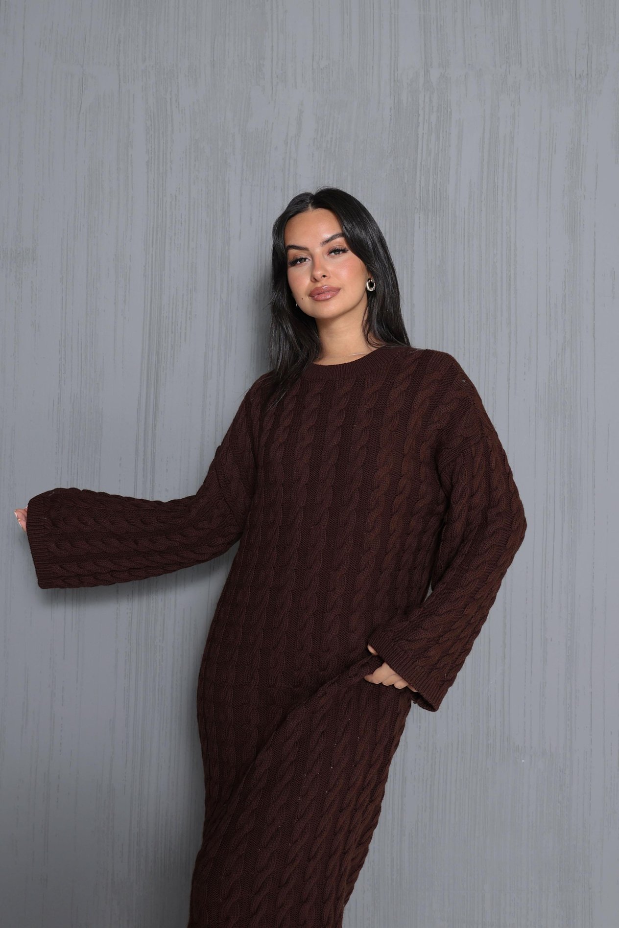 ELBİSE - KAHVE