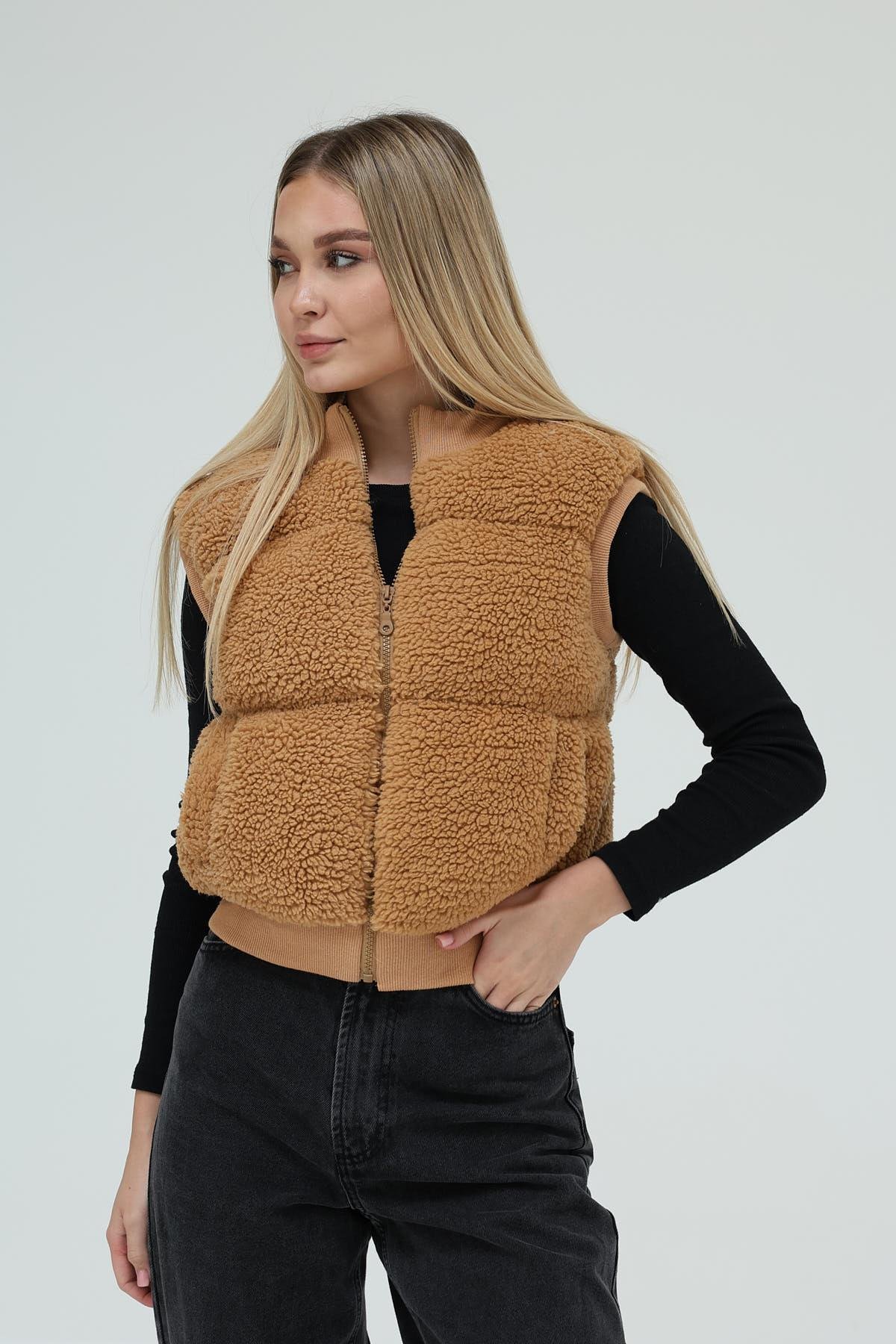 WELSOFT YELEK - Camel