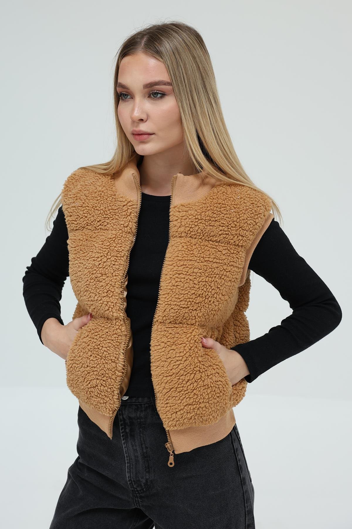 WELSOFT YELEK - Camel