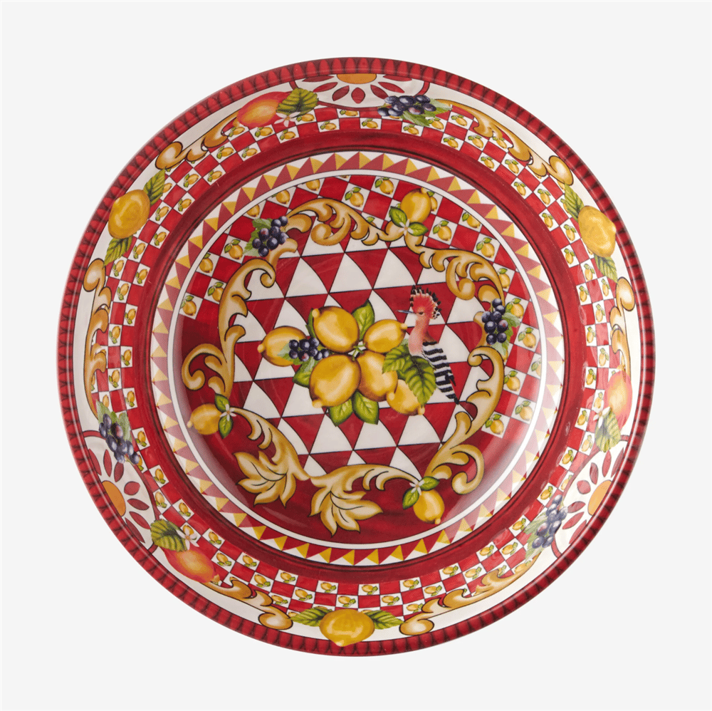 CAPRI KIRMIZI MELAMİN KASE 20 CM