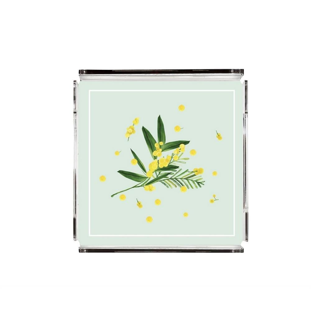 FLEUR DE MİMOSA KARE BÜYÜK TEPSİ