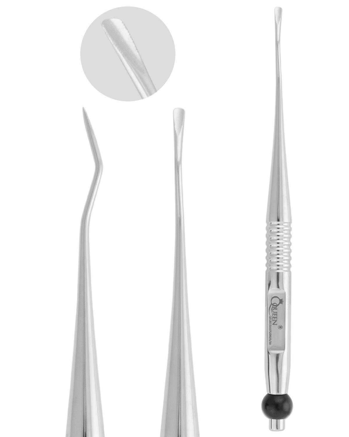 Kalan Mini Kök Öne-Arkaya Bükümlü Lüxatör Elevatör Lüxatör 3mm 16cm