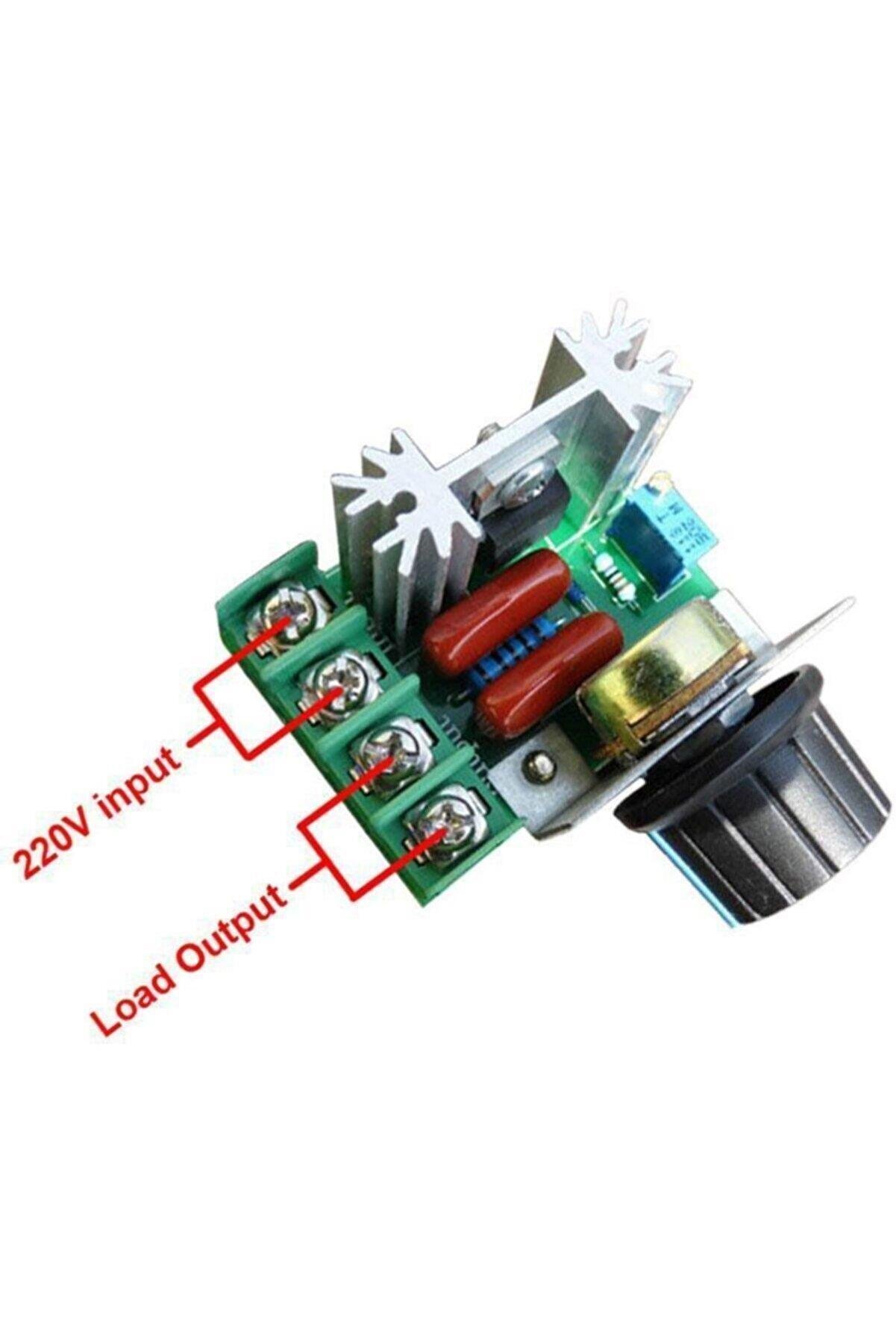 2000W Tristör ( SCR ) Hız Kontrol Dimmer Devresi