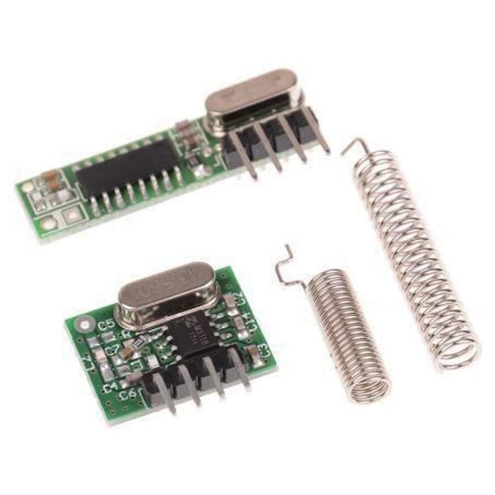 433MHz RF Alıcı Verici Modül - Kristalli Takım